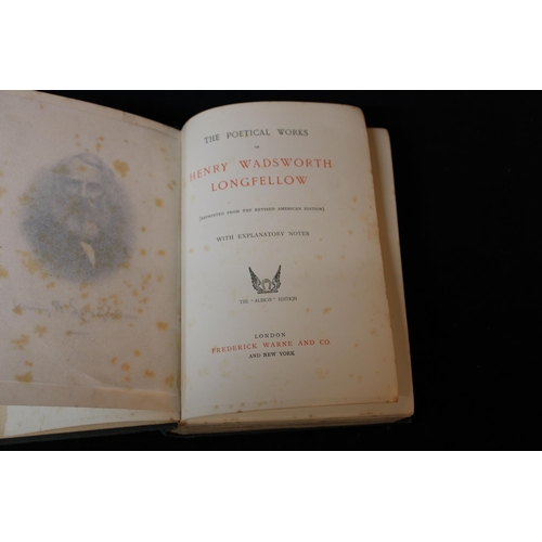 218 - The Poetical Works of Henry Wadsworth Longfellow