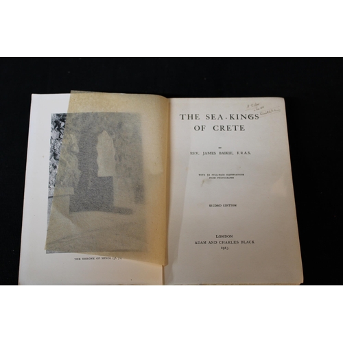 222 - The Sea Kings of Crete by James Baikie pub Black