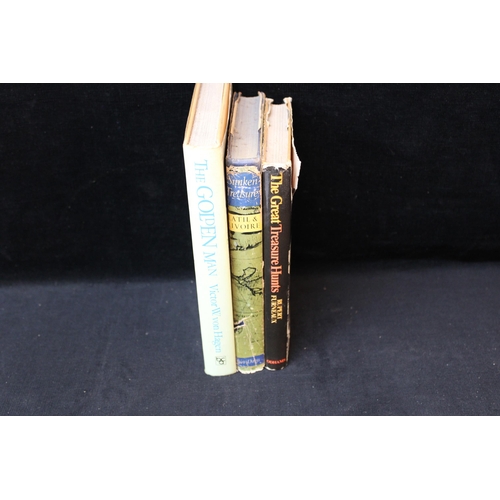 223 - 3 books. The Golden Man by von Hagen, Sunken Treasures by Latil & Rivoire &The Great Treasure Hunts ... 