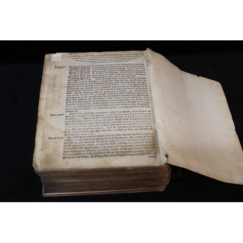 Late 16th or early 17th Century Annal of Great Britain (disbound) title ...