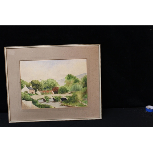 19 - A watercolour Rostrevor Co. Down 49cm X 40cm