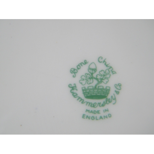 313 - Two cabinet plates - one Hammersley & one Adderley's - 23.5cm largest