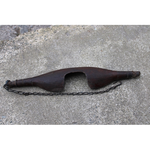 45 - A Victorian wooden Yoke 86cm