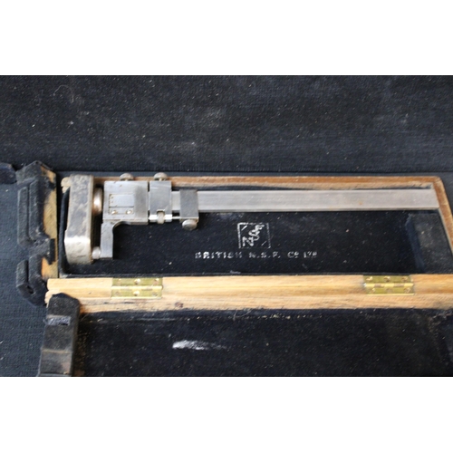 54 - A boxed precision measuring tool British N.S.F. Co. Ltd 31cmL