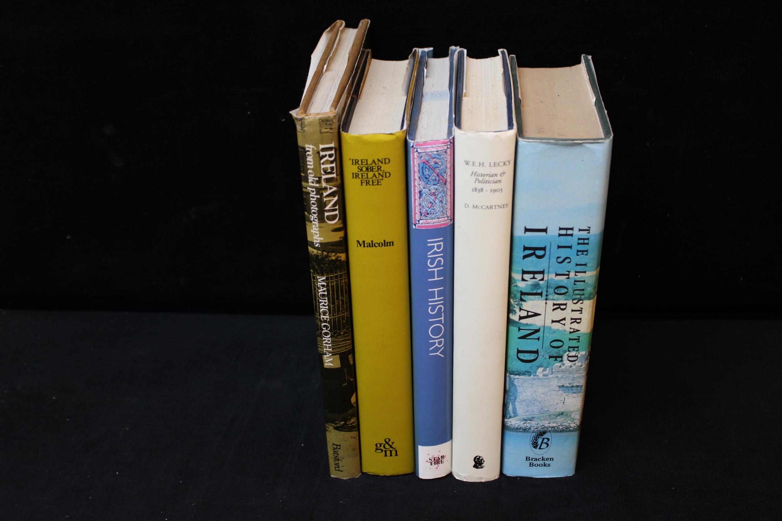 Collection of five 1st edition Irish history books in original dust jackets