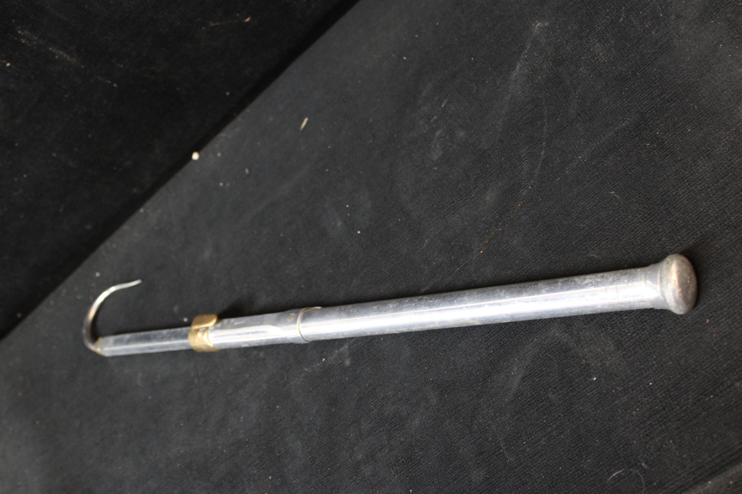 A Hardy bros, Alnwick, fishing gaff 78cm fully extended