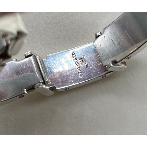 4 - Tiffany & Co 925 Silver Metropolis Link bracelet.