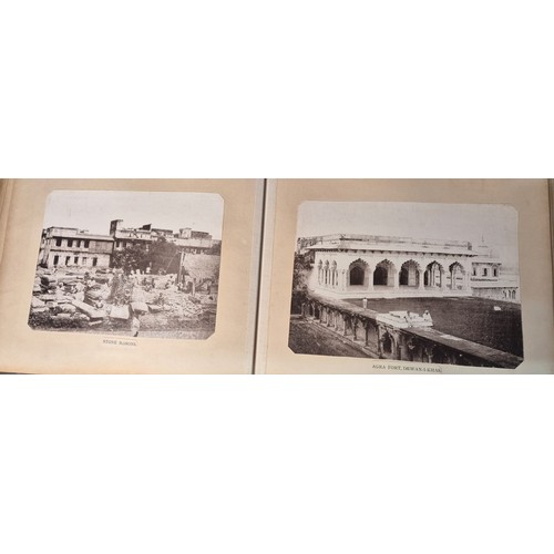 400 - Two Albums belonging to 2nd Lt. J.C.LEES documented photograph albums of his travels and life. Inclu... 