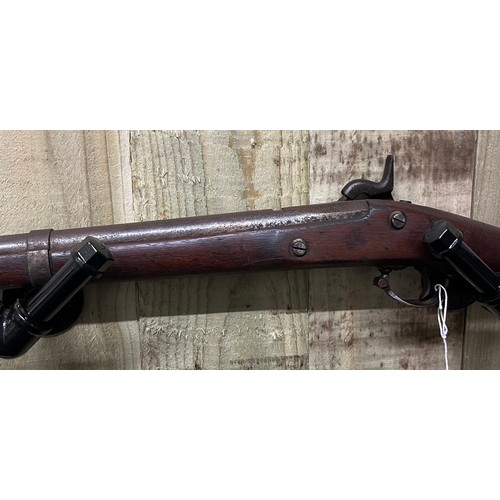 163 - 1863 Civil War Savage R.F.A. Co. Middletown, Ct. musket rifle. Has original loading rod present. [12... 