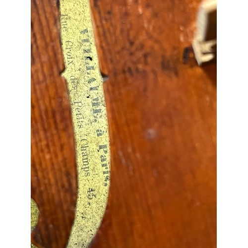 173 - Antique Vuillaume of Paris Violin 