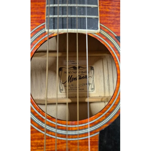 181 - Montana Acoustic guitar model: MT105-CB.