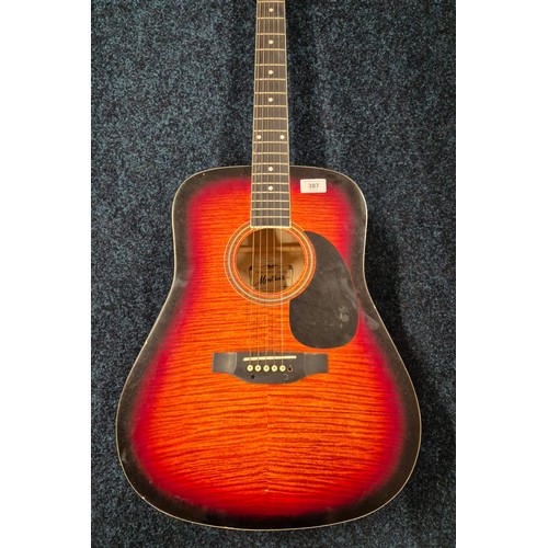 181 - Montana Acoustic guitar model: MT105-CB.