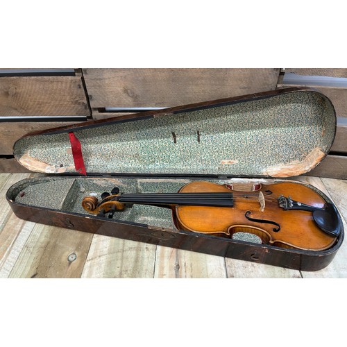 173 - Antique Vuillaume of Paris Violin 