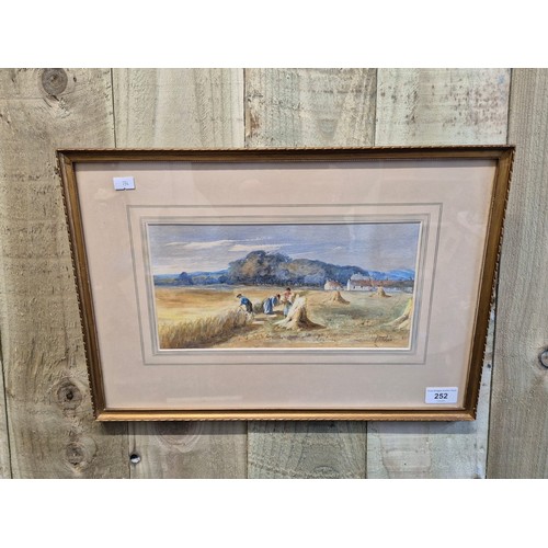 252 - Joseph Milne [1875-1911] 
Original Watercolour titled 