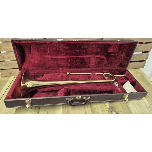 441 - Boosey & Hawkes Boxed Trombone. Serial number 84023.