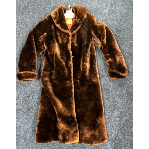 420 - Vintage Alexander Wilkie of Edinburgh ladies fur coat.