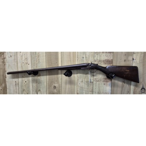 411 - Antique double barrel shotgun- Ithaca Gun Co. Comes with Deactivation Certificate.