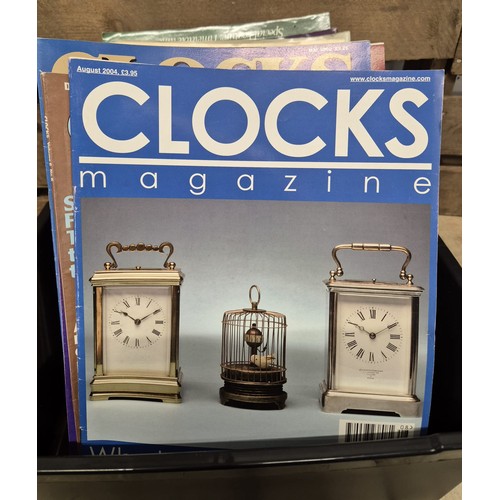 200 - A Selection of clock magazines.