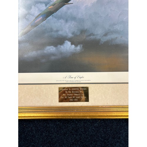 268 - A Large Limited edition Spitfire print titled 