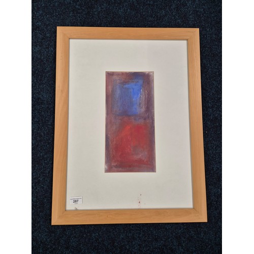 287 - Taylor Earnshaw [b.1931]
Original pastel artwork [TE003. JPG INDIGO, 25 No Print Off] [33x16cm-artwo... 