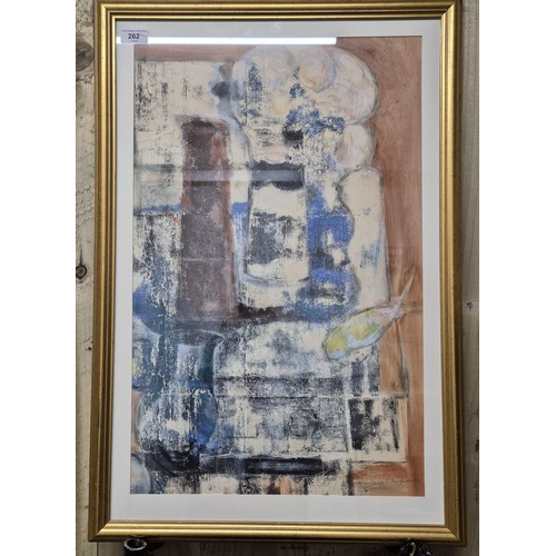 262 - James T. Ferguson [1924-2013]
Original mixed media painting 