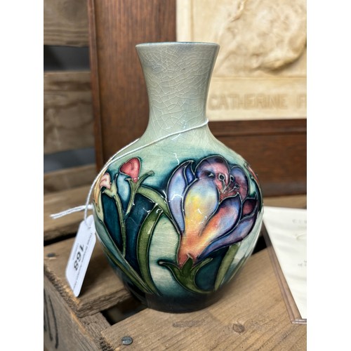 168 - Vintage Moorcroft vase. 