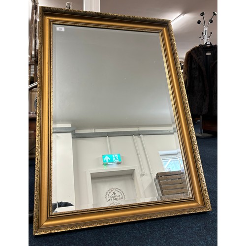 482 - Antique gilt framed mirror. [103x72cm]