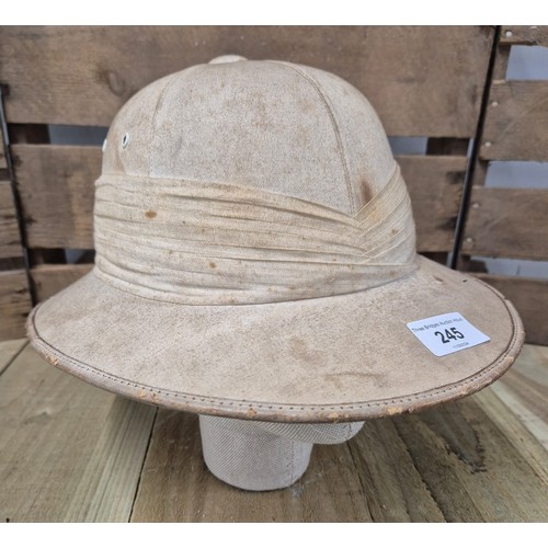 245 - Vintage Pith Helmet 