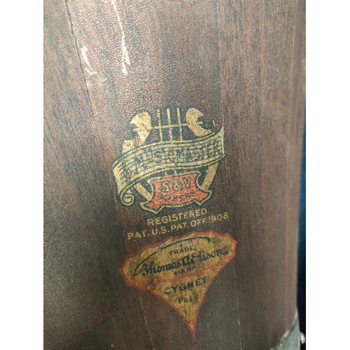 217 - Thomas Edison antique Phonograph large horn [53cm] [as found]