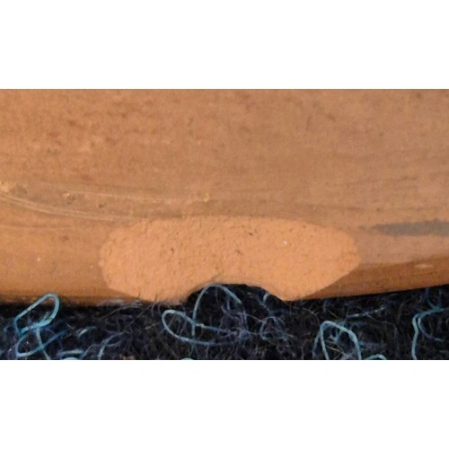 63 - 'The Great Royal Wedding' dish 'ARABIC', by Siddig El Nigoumi, earthenware, Britain, 1981.
Unglazed ... 