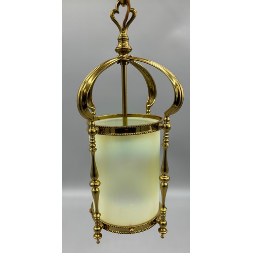 111 - Art Nouveau, Arts & crafts Glasgow School of Art style light fitting; Crown inspired top section, Gi... 