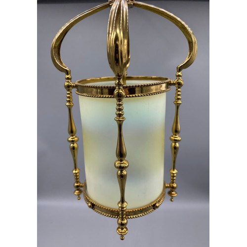 111 - Art Nouveau, Arts & crafts Glasgow School of Art style light fitting; Crown inspired top section, Gi... 