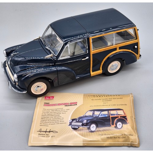 Morris Minor 1000 Traveller 1952 - Hachette De Luxe - Échelle 1/24