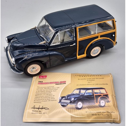 Sun Star- 1963 Morris Minor 1000 traveller limited edition model