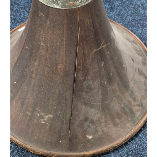 217 - Thomas Edison antique Phonograph large horn [53cm] [as found]