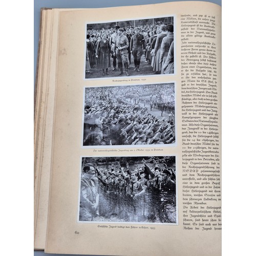 146 - Deutschland Erwacht A German 152 page photo book published in 1933 with photos of the Nazi period wh... 