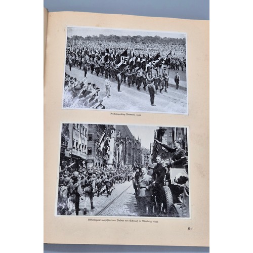 146 - Deutschland Erwacht A German 152 page photo book published in 1933 with photos of the Nazi period wh... 