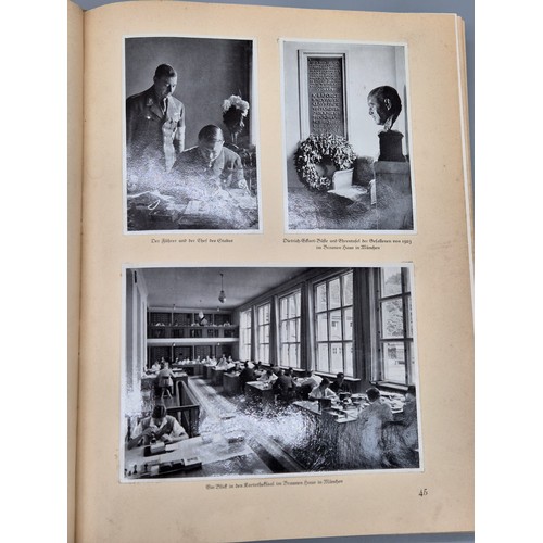 146 - Deutschland Erwacht A German 152 page photo book published in 1933 with photos of the Nazi period wh... 