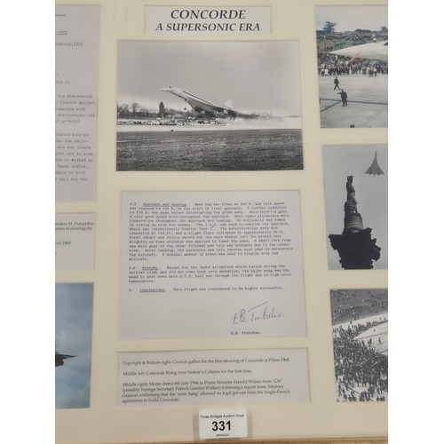 331 - Concorde memorabilia: Concorde 