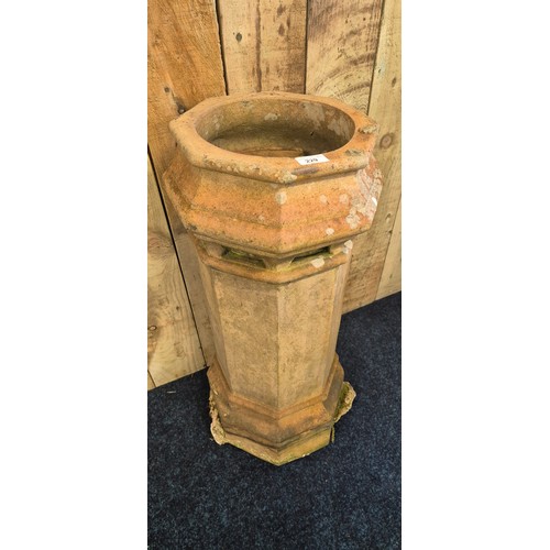 229 - Large chimney pot garden planter