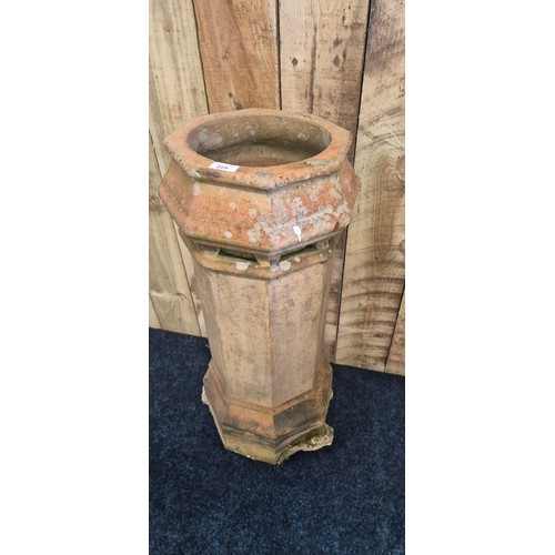 229 - Large chimney pot garden planter