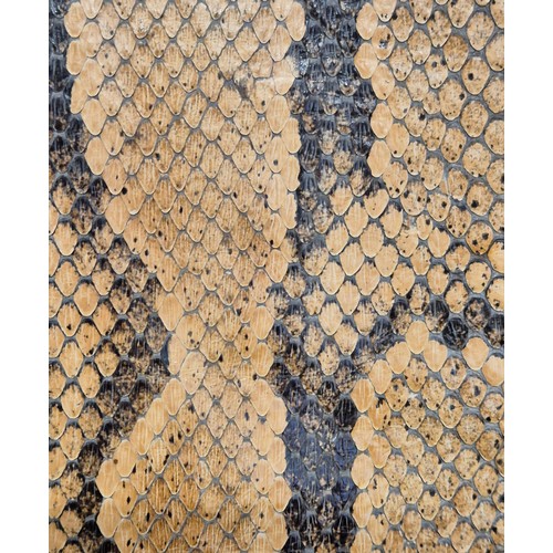 267 - Antique snake skin probably python.[325cm in length 13 foot]