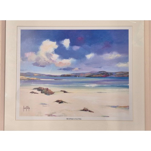 488 - A collection of prints & watercolours; from an Original watercolour Coastal scene by Wendy Sabine, l... 