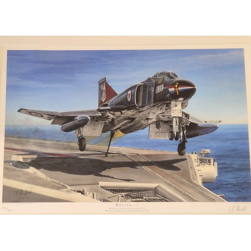 177 - Two limited edition military prints after Simon Mumford & Ronald Wong. 