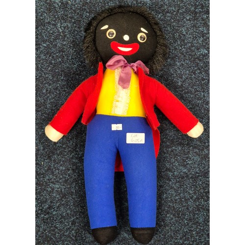 405A - Vintage Robinsons golly plush doll figure. [52cm length]