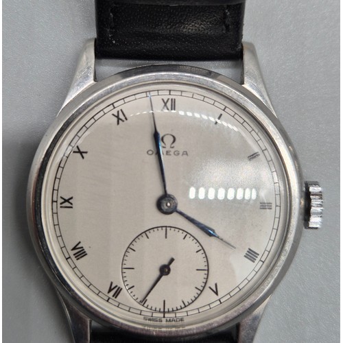 16 - Vintage Gent's Omega evening watch. 10361863. 15 jewels. Working.