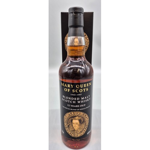 27 - Bottling of Mary Queen of Scots Blended Malt Scotch Whisky- 12 years old, The regal blend of single ... 