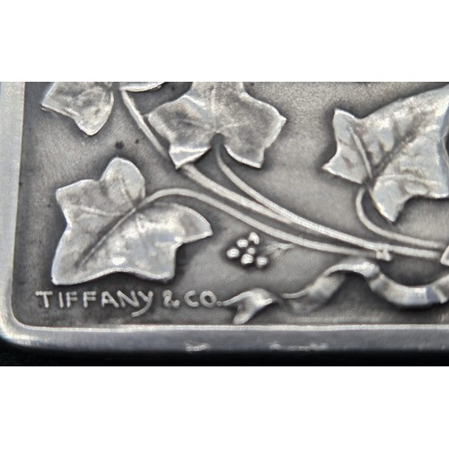 5 - Fine Silver Tiffany & Co. ingot presentation plaque- 