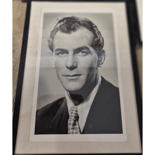 108 - A Collection of Musical and actor photographs- some signed.