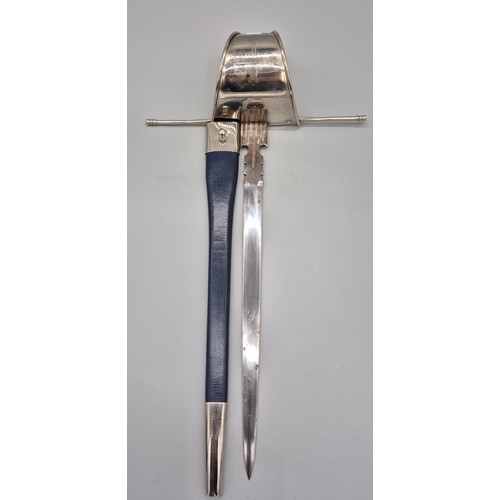 110 - Replica Spanish Gauche Sword and scabbard. [60cm length]